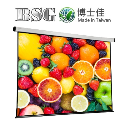 BSG 博士佳 BSG-43BS100 100吋 4:3 電動布幕;官方系列參考圖