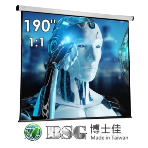 BSG-11BL190 BSG 博士佳 190吋 1:1 台灣製造電動系列；系列參考圖